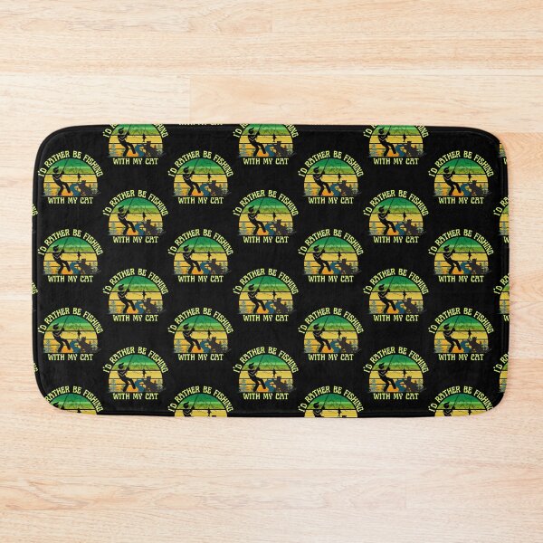 Item preview, Id Rather Be Fishing With My Cat, Id Rather Be Fishing, Cats that love to fish designed and sold by Rally-Girl.