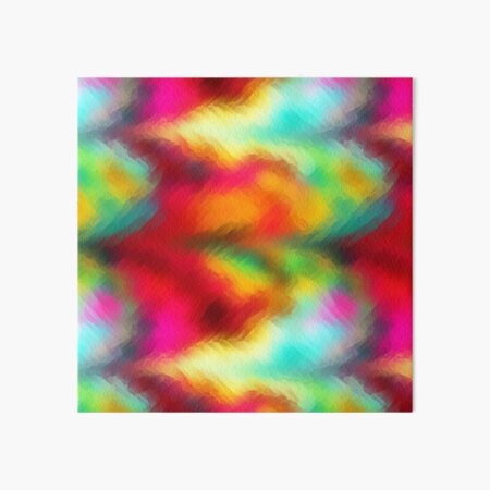 Item preview, Psychedelic Trippy Kaleidoscope Rainbow Retro Vintage Print Pattern Painting designed and sold by Shayna Westfall.