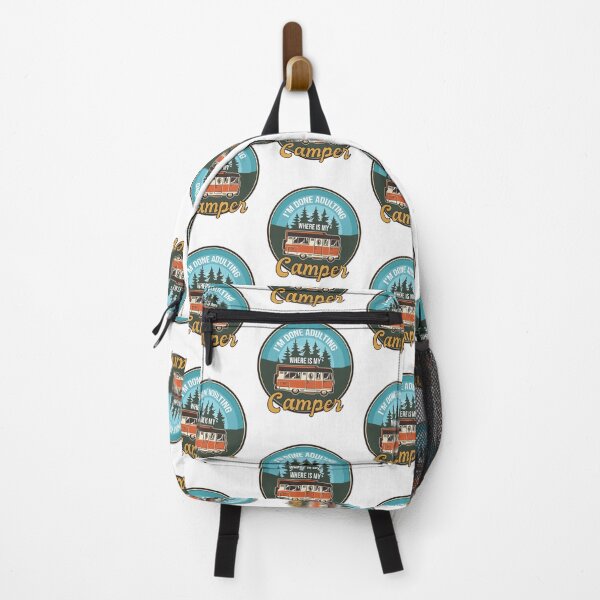 Item preview, I'm Done Adulting Where Is My Camper Camp sarcastic Gift funny Great Idea Quote designed and sold by pedrored369.