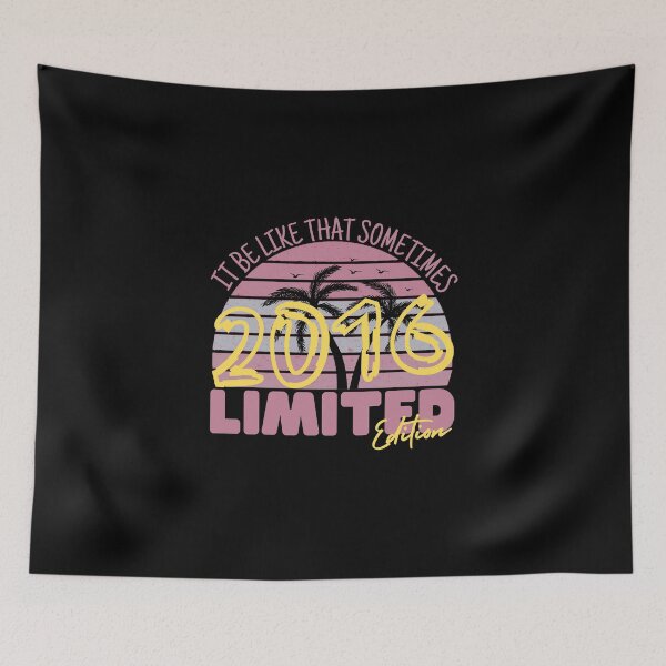 Item preview, funny quote birthday retro gift for people who born in 2016 designed and sold by salahnewdesign.