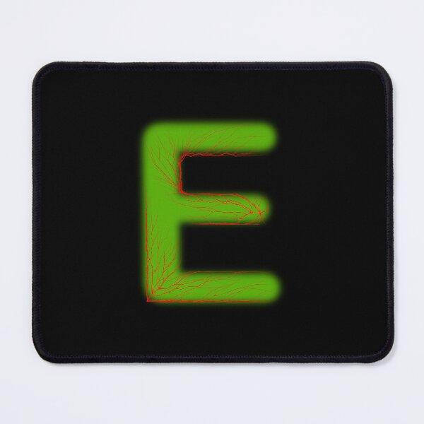 Item preview, letter E,red and green art work   designed and sold by ismdesigner.