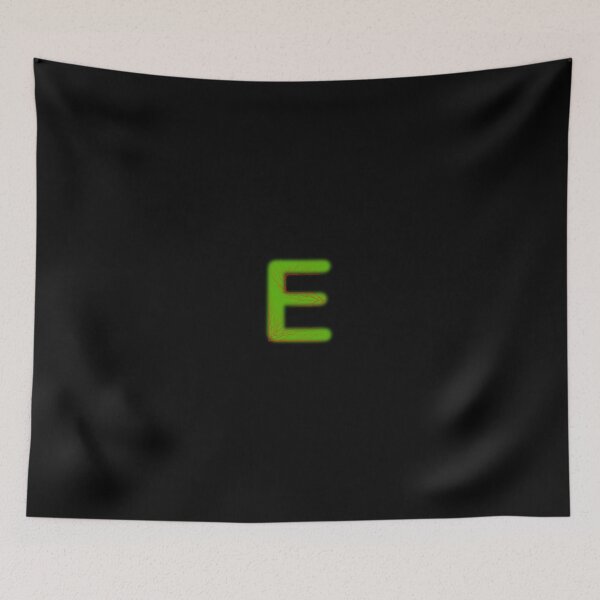 Item preview, letter E,red and green art work   designed and sold by ismdesigner.