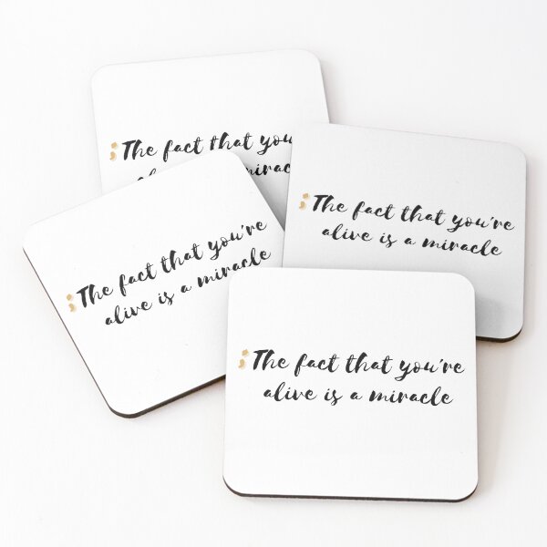 Item preview, The fact that you're alive is a miracle designed and sold by Lucha-Morena.