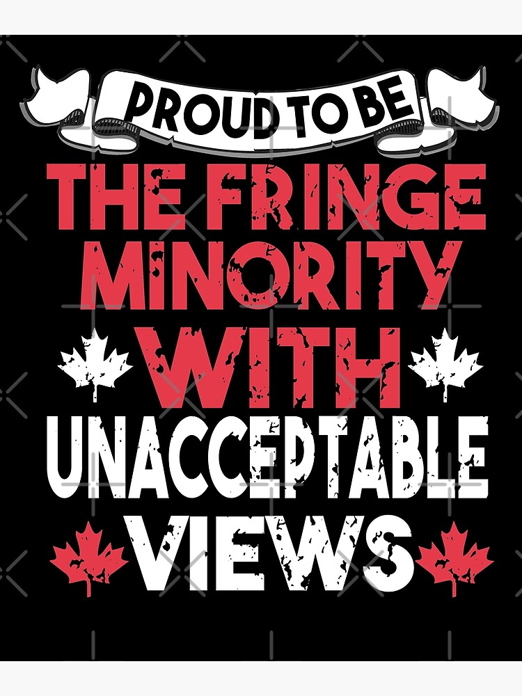 Disover Small Fringe Minority Premium Matte Vertical Poster