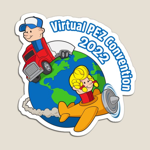 Vista previa del artículo con la obra «Convención Virtual PEZ 2022», diseñado y vendido por VirtualPEZCon.