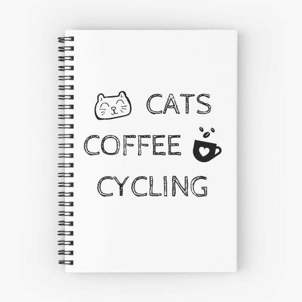 Item preview, Cats. Coffee. Cycling designed and sold by TheGreenGoat.