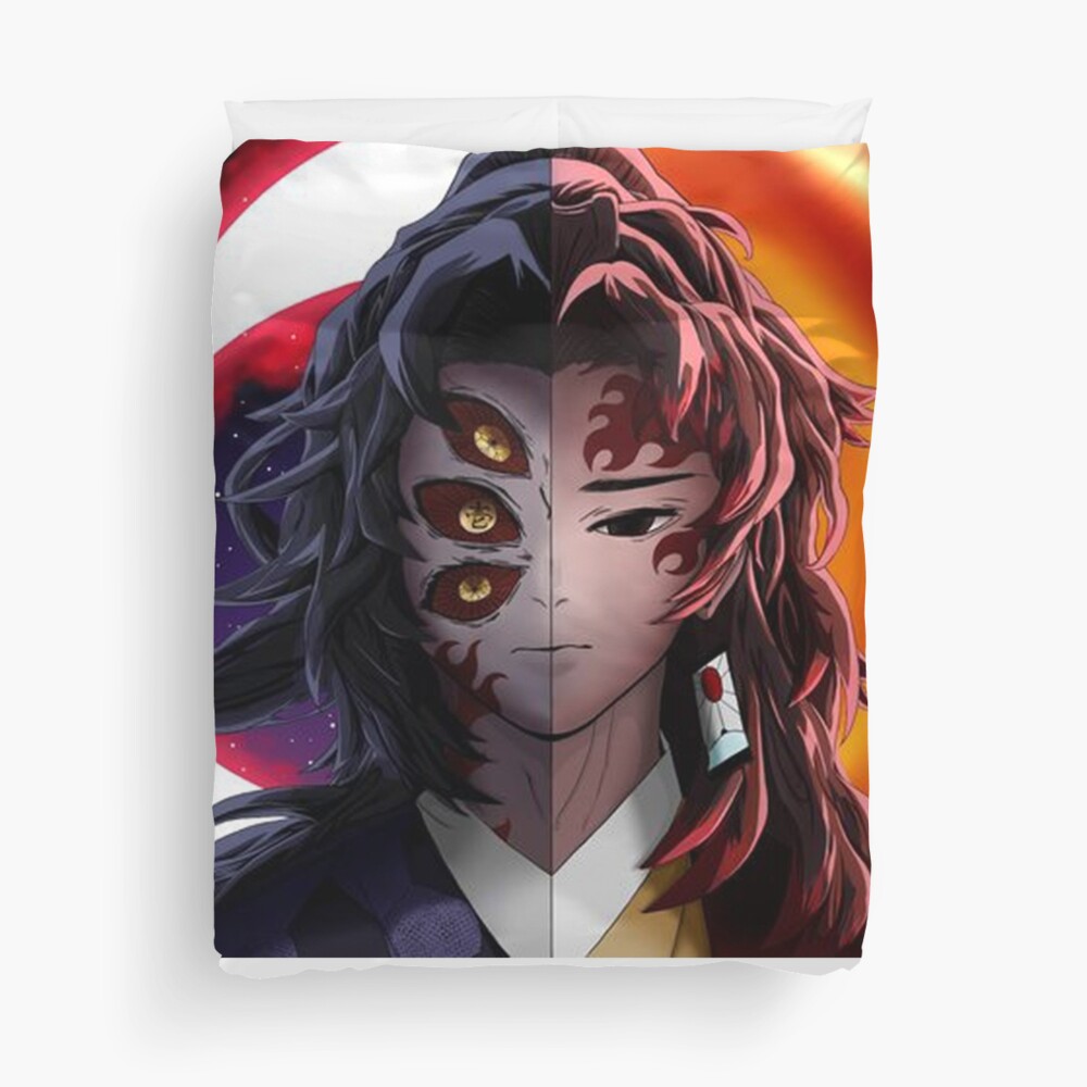 Demon Slayer Upper Moon One Kokushibo And Yoriichi Tsugikuni Duvet Cover By Canu Buy Me