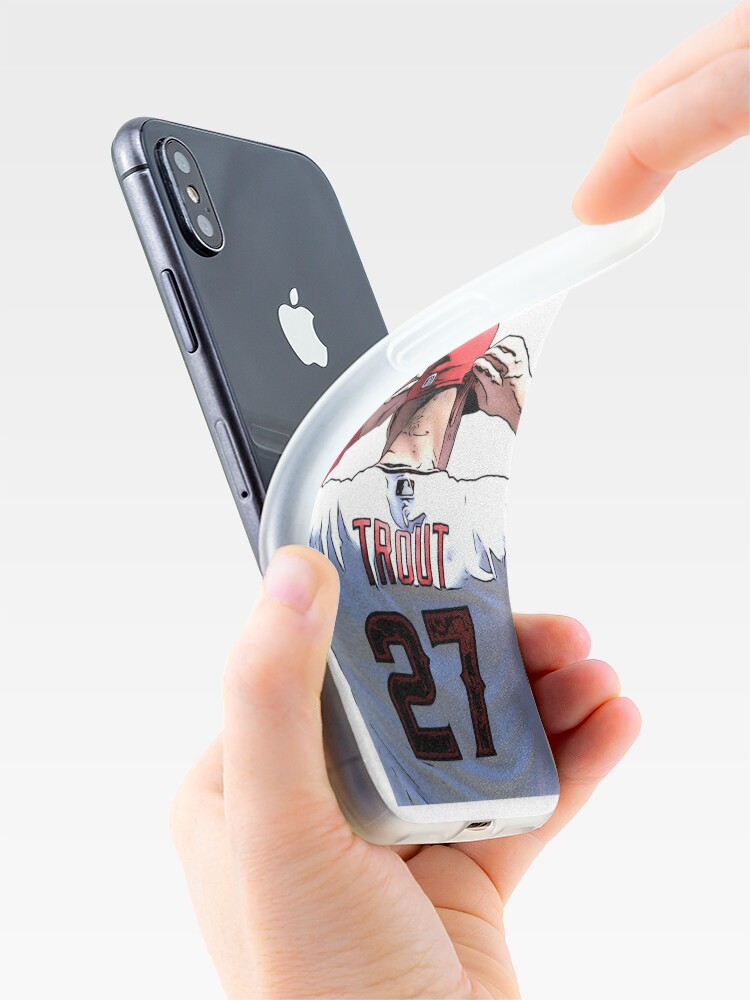 Mike Trout HR Robbery iPhone Case for Sale by devinobrien