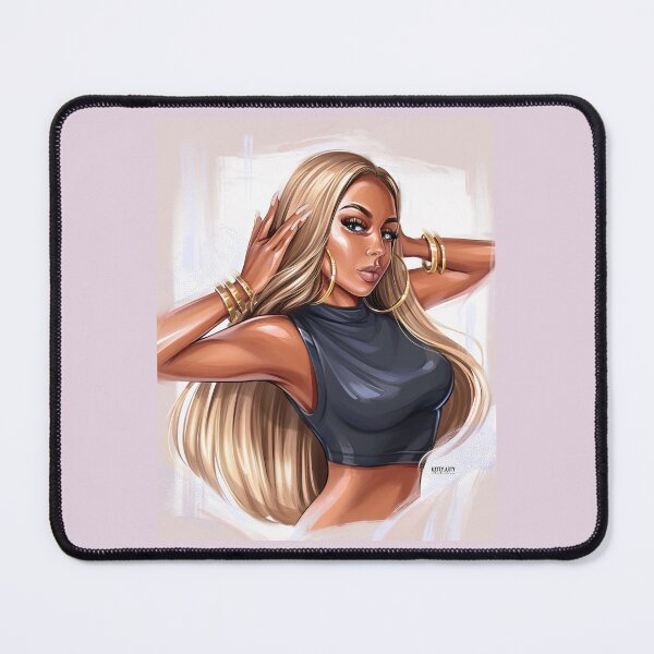 Item preview, Blonde Instagram girl designed and sold by KattyArty.