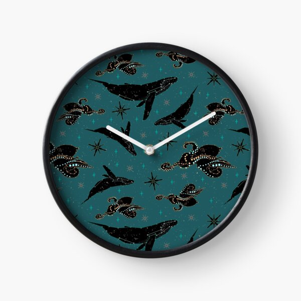 Item preview, Deep Teal Ocean Silhouette designed and sold by Lori Buesking Studio.