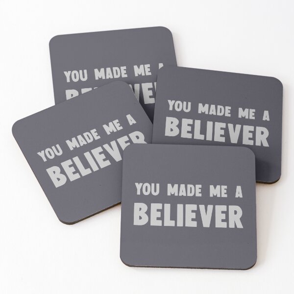 Item preview, You Made Me a Believer silver designed and sold by perezzzoso.