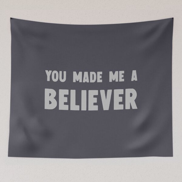 Item preview, You Made Me a Believer silver designed and sold by perezzzoso.