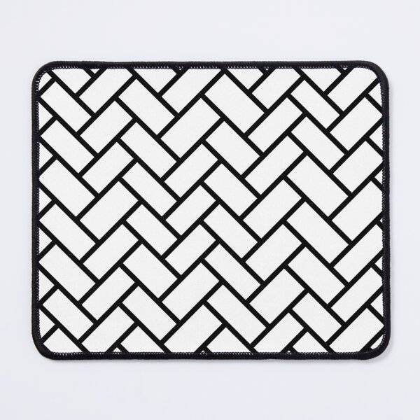 Item preview, Black and white Ojiro - Wagara, Japanese pattern designed and sold by Ukiyograph.