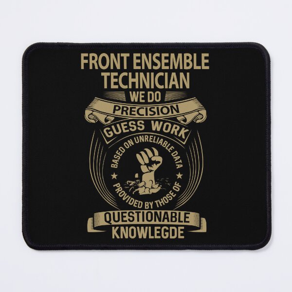 Item preview, Front Ensemble Technician T Shirt - We Do Precision Job Gift Item Tee designed and sold by smueller39.