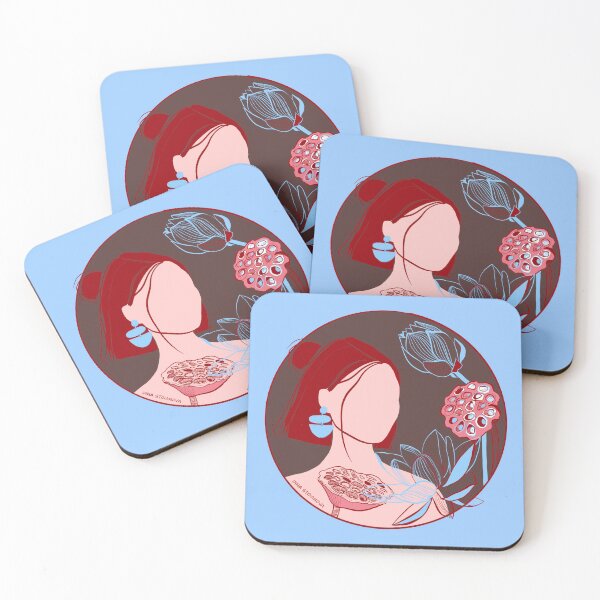Item preview, Girl into a flowers. Lotus designed and sold by Dina Stoianova.