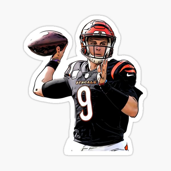 Joe Burreaux Sticker Joe Burrow Essential T-Shirt | Redbubble