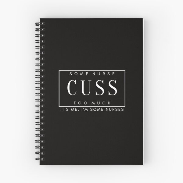Item preview, Some Nurses Cuss Too Much designed and sold by jee-jee2151.