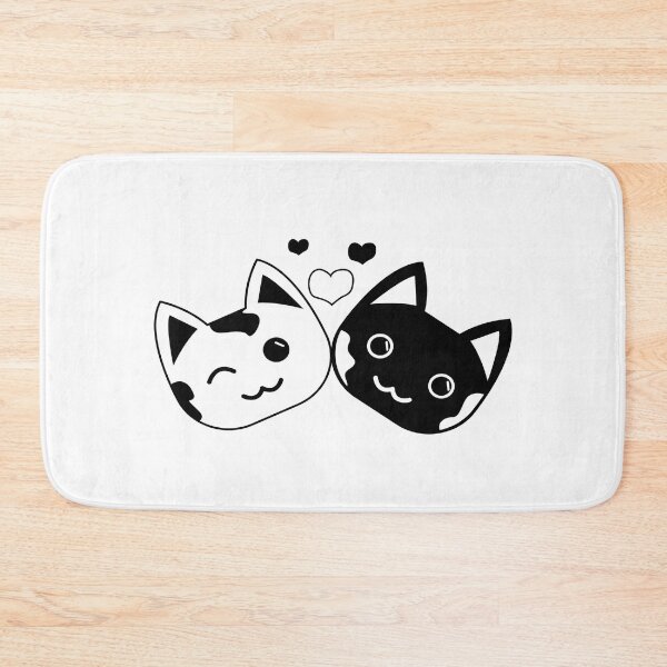 Item preview, Cat Couple Retro Funny Black Cat Valentine Day designed and sold by LUXE SHIRT.