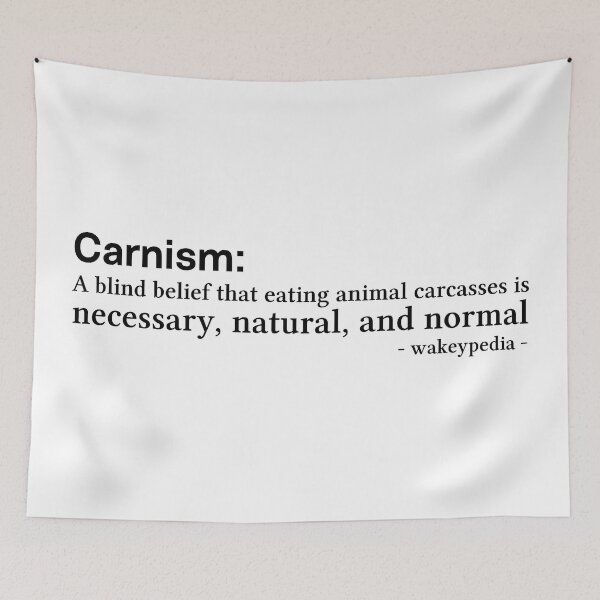 Item preview, Carnism - bk designed and sold by reIntegration.