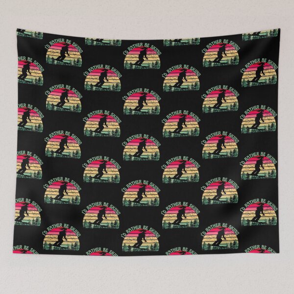 Item preview, Id Rather Be Skiing Girl -Skier designed and sold by Rally-Girl.
