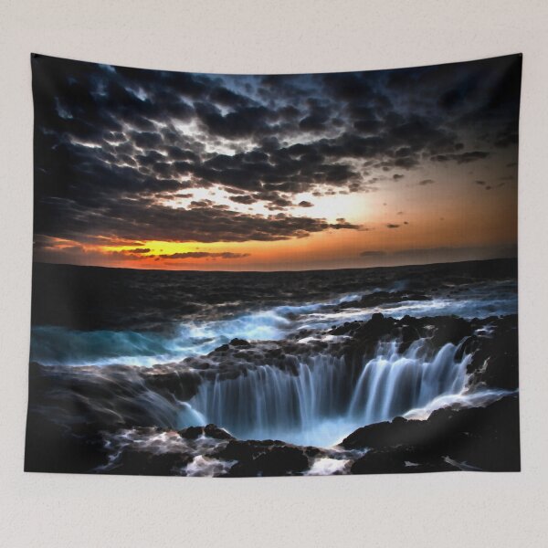 Item preview, Sunset Tidepool designed and sold by ChicLilyShop.