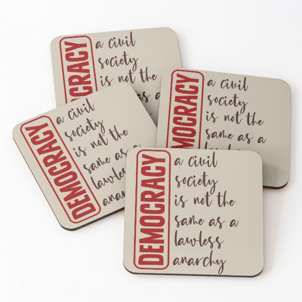 Item preview, Democracy Civil Society designed and sold by sandpiperstudio.