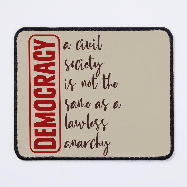 Item preview, Democracy Civil Society designed and sold by sandpiperstudio.