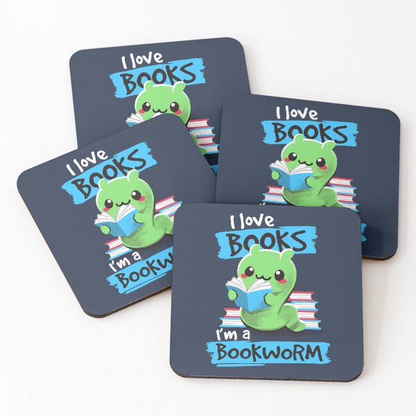Item preview, Bookworm kawaii designed and sold by NemiMakeit.