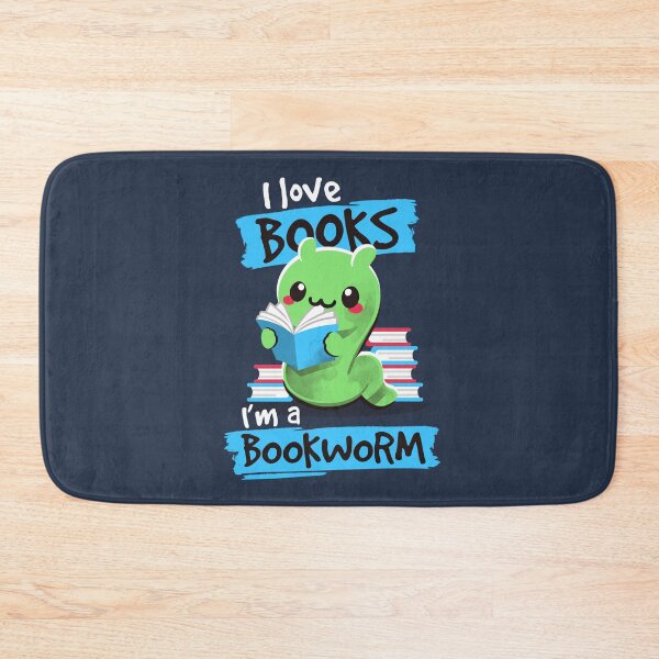 Item preview, Bookworm kawaii designed and sold by NemiMakeit.