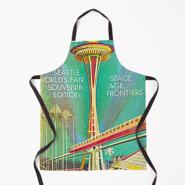 Item preview, Seattle World's Fair program, Space Age Frontiers, Seattle Monorail, Seattle Space Needle, 1962 World's Fair, Pacific Northwest  designed and sold by Nostrathomas66.