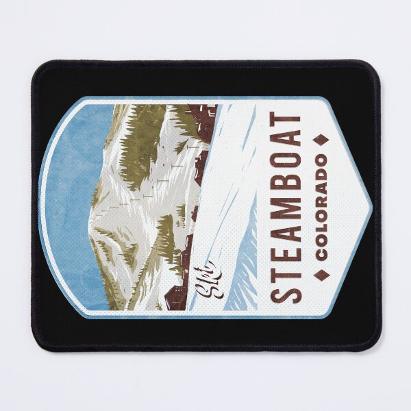 Item preview, Steamboat Colorado Ski Badge designed and sold by JordanHolmes.