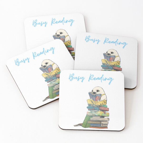 Item preview, Saga Ghus Reading Mask - Readers Unite - Read Books - Busy Reading designed and sold by LawlessApparel.
