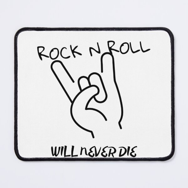 Item preview, Rock N Roll Will Never Die designed and sold by mcdesignn.