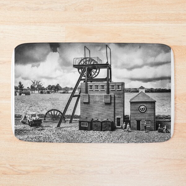 Item preview, Smallville Colliery 3 Black And White designed and sold by Steve Purnell Photography.