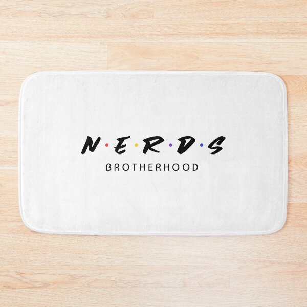 Item preview, Nerds Brotherhood black font designed and sold by NerdnGeekshop.