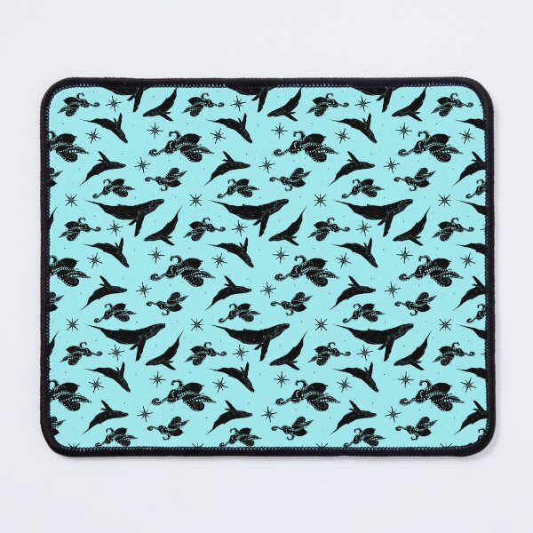 Item preview,  Aqua Ocean Silhouette designed and sold by Lori Buesking Studio.