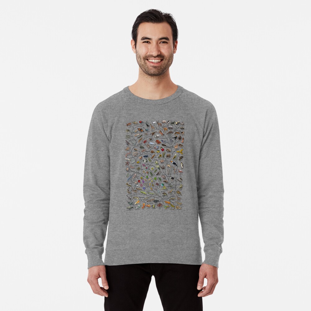 Item preview, Lightweight Sweatshirt designed and sold by EvolutionPoster.