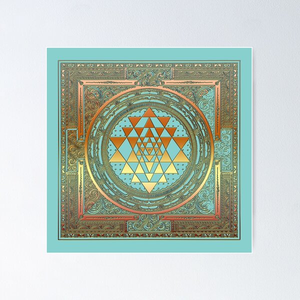 Item preview, SRI YANTRA - Bohemian Ornament designed and sold by GraphicsiteShop.