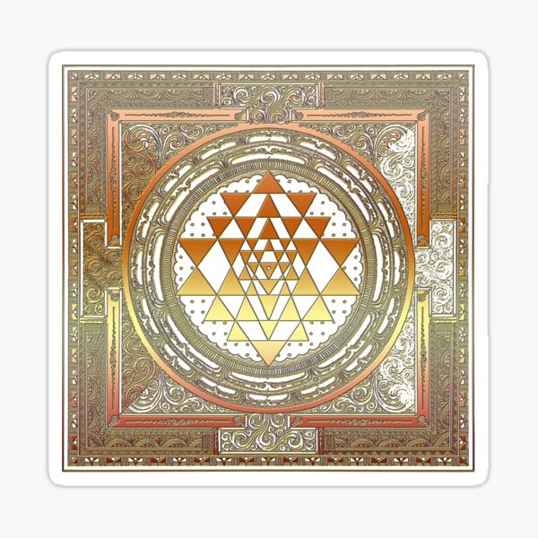 Item preview, SRI YANTRA - Bohemian Ornament designed and sold by GraphicsiteShop.