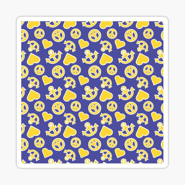 "josuke hijashikata symbols pattern" Sticker by Stephoenixstore Redbubble