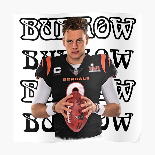 Burrow Jersey Poster for Sale by cocreations