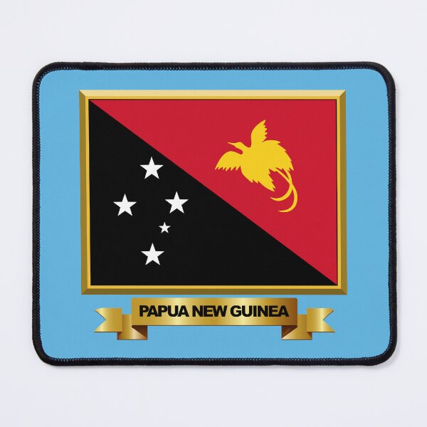 Item preview, PAPUA NEW GUINEA Flag Gifts, Masks, Stickers & Products (N) designed and sold by mpodger.