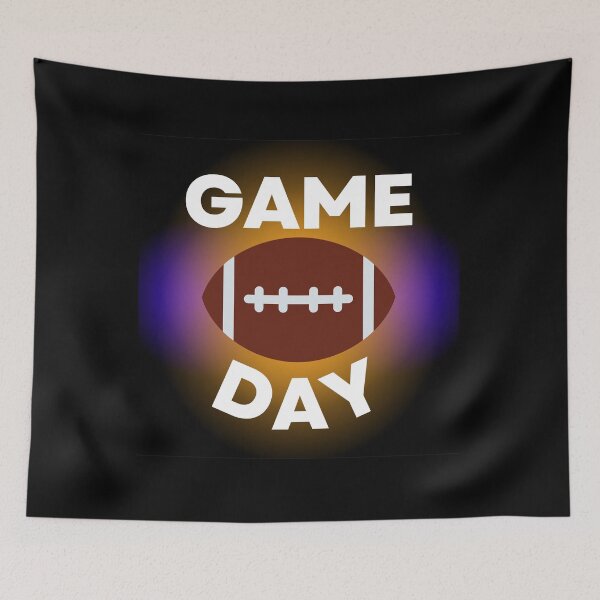 Item preview, Game Day - Football designed and sold by NotablyDesigned.