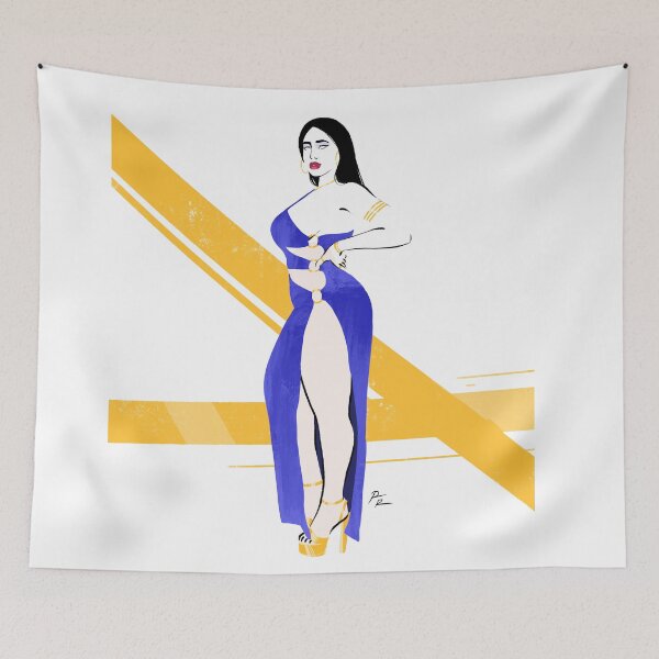Item preview, Blue dress designed and sold by Rickard Bengtsson.