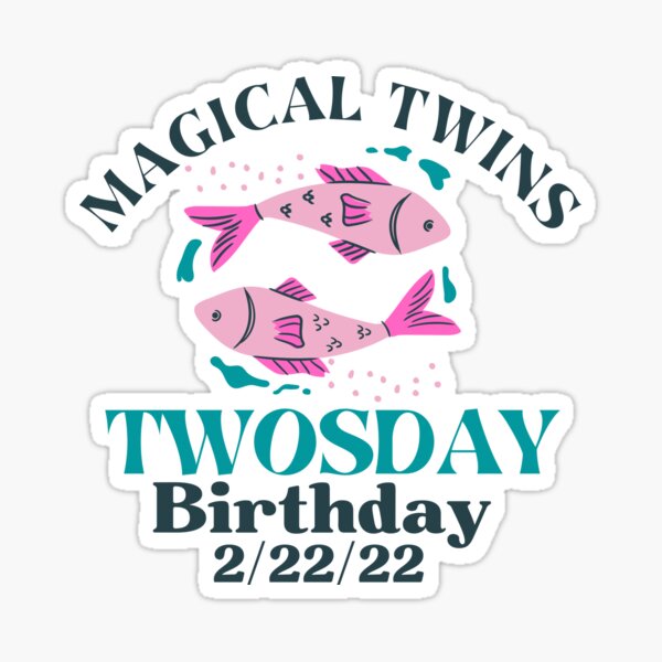 Item preview, Twosday Twins | Twosday is my Birthday Short | Best Twosday Ever designed and sold by Spiritualish.