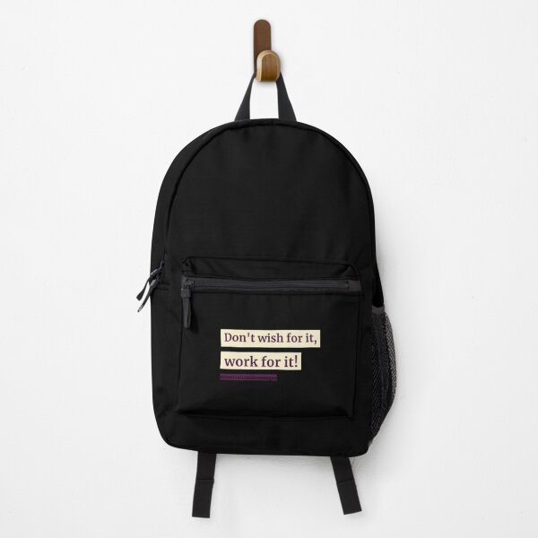 Item preview, Don't Wish For it Work For it! designed and sold by IllustrT.