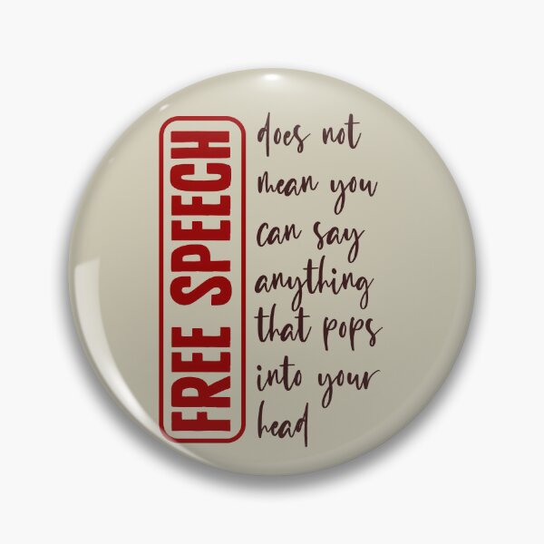Item preview, Free Speech designed and sold by sandpiperstudio.