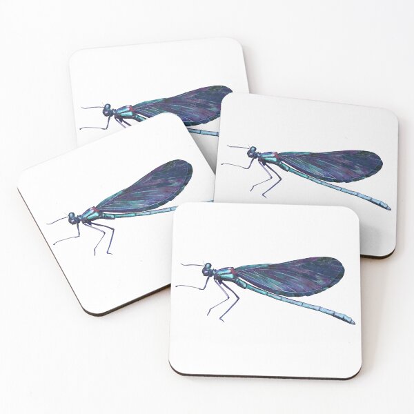 Item preview, Beautiful Demoiselle - Minimalistic Blue designed and sold by techno-mantis.