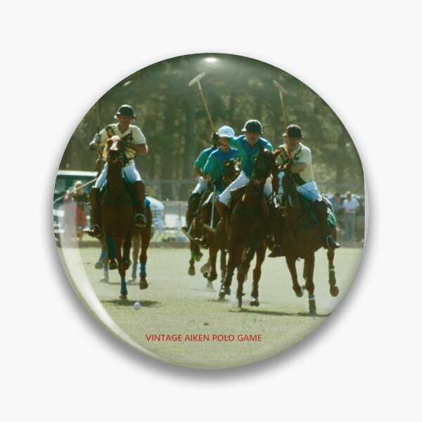 Artikelvorschau, C2022 Steve Yellowbear Polo Series # 803 VINTAGE AIKEN POLO SPIEL entworfen und verkauft von SteveYellowbear.
