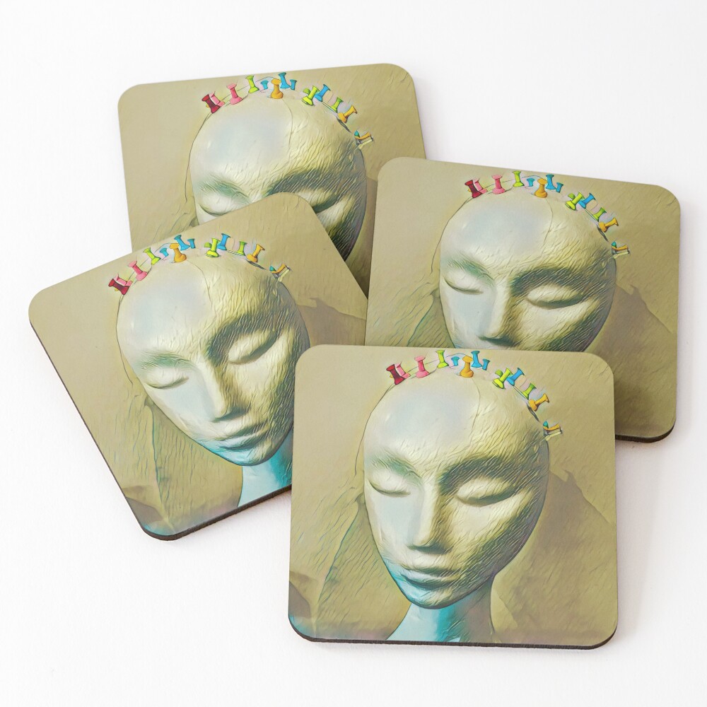 Item preview, Coasters (Set of 4) designed and sold by RandaRubyRed.